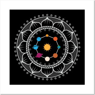 Universe Mandala Planet | Astronomy Posters and Art